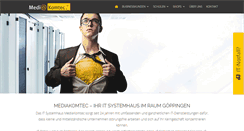Desktop Screenshot of mediakomtec.de